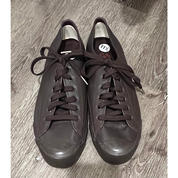 Polo Ralph Lauren Other - Leather Ralph Lauren Cap Toes Sneakers Brown SZ 11.5